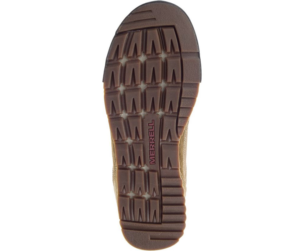 Merrell Sneakers Herre - Burnt Rock Travel Suede - Brune - MGO493125